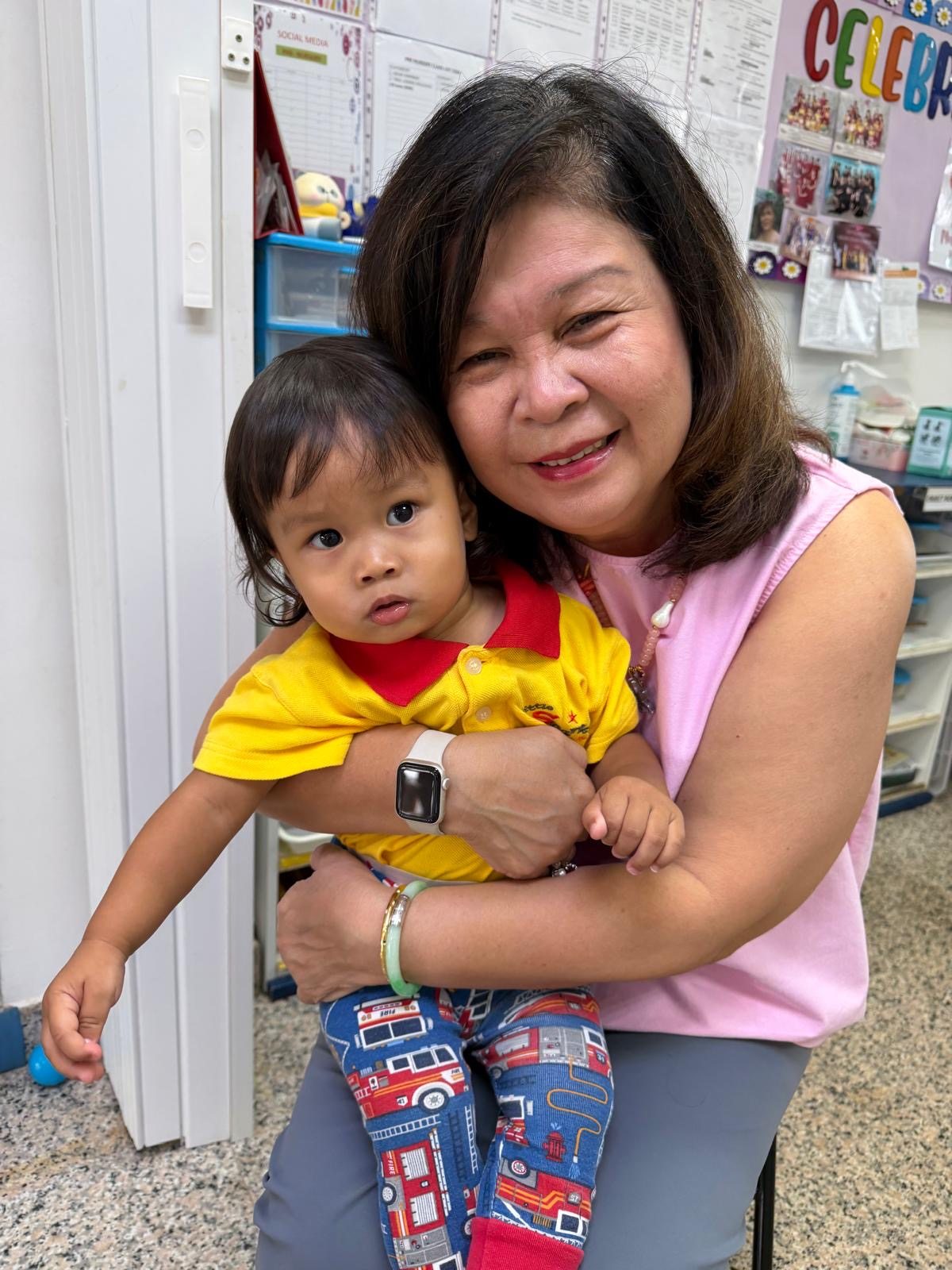 A moment at LittleSparks Montessori