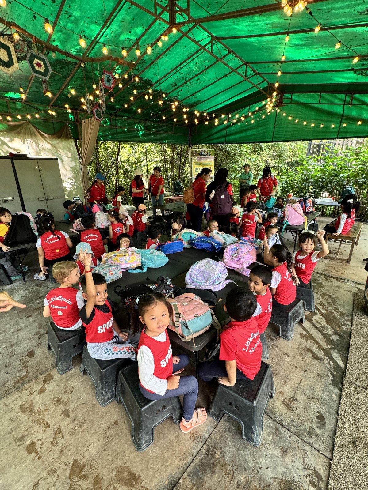 A moment at LittleSparks Montessori