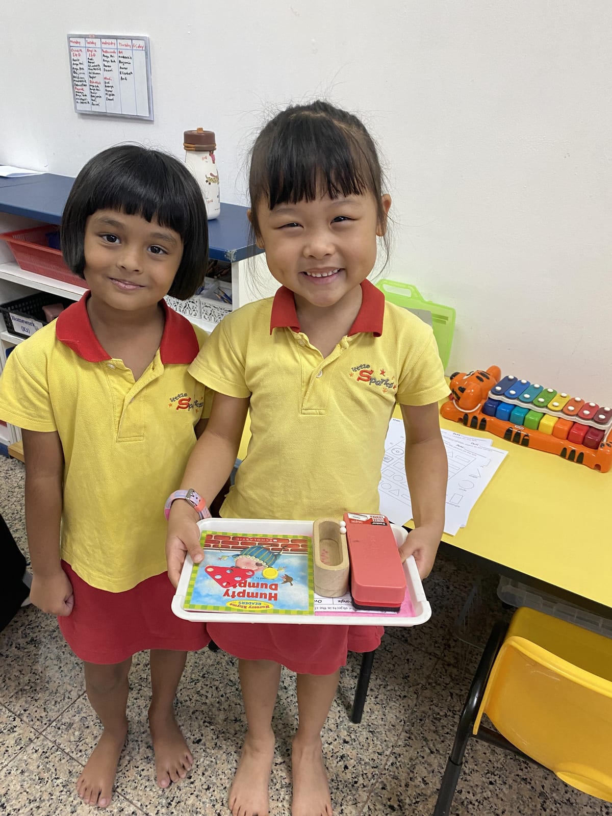 A moment at LittleSparks Montessori