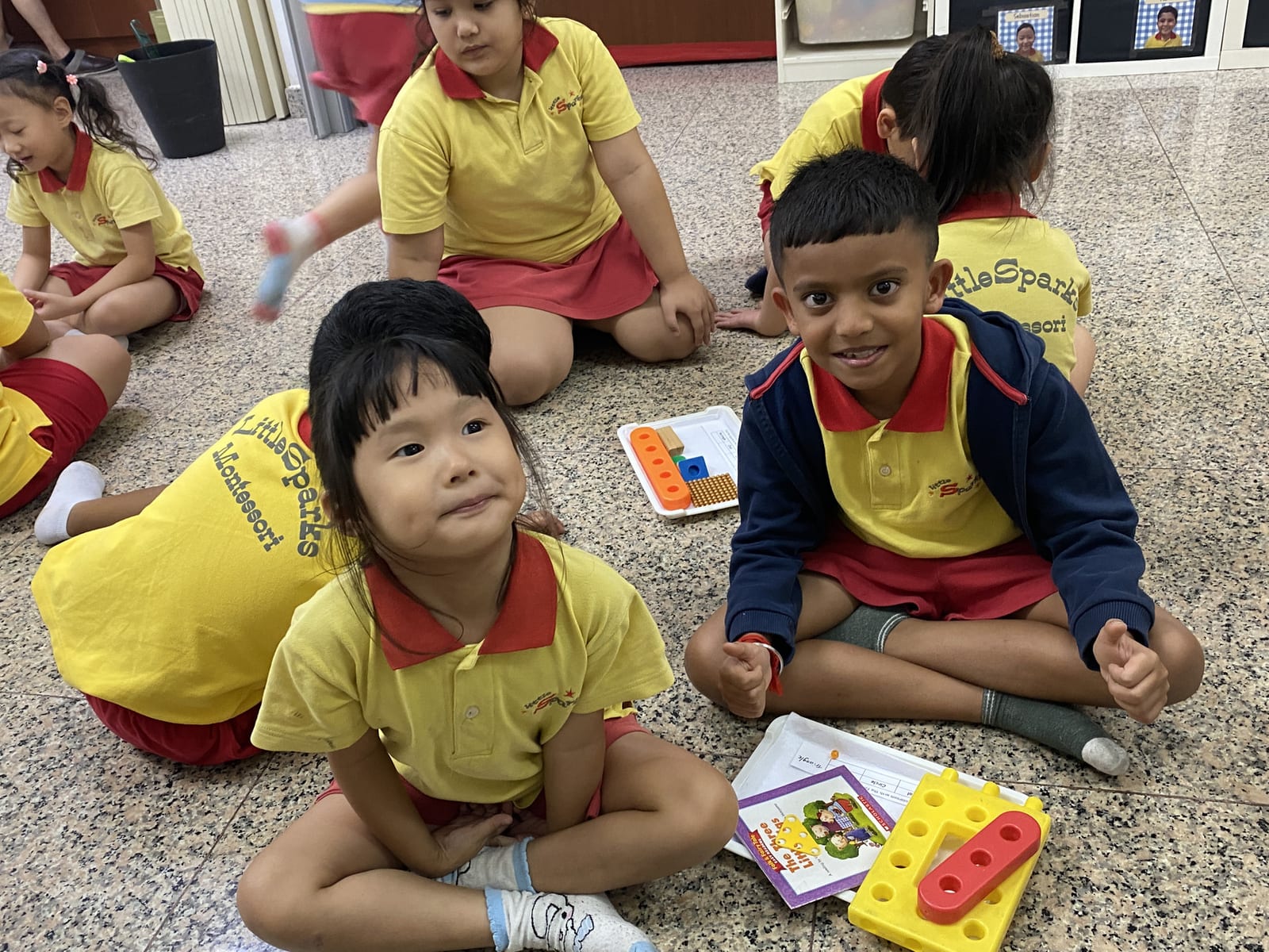 A moment at LittleSparks Montessori