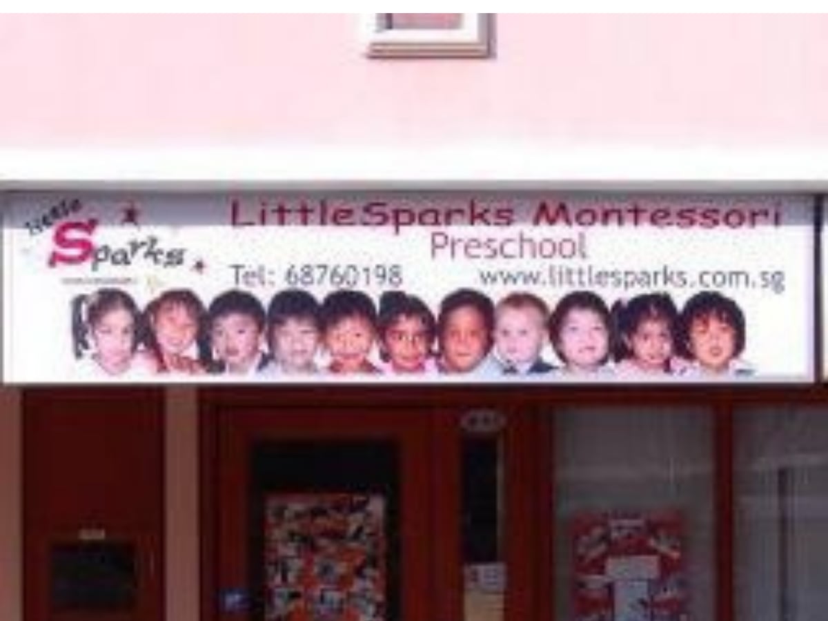 The first LittleSparks Montessori preschool storefront in Siglap