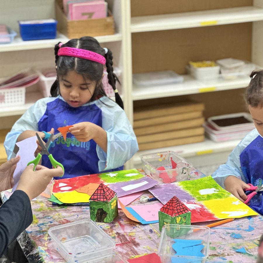 Art class paper crafts